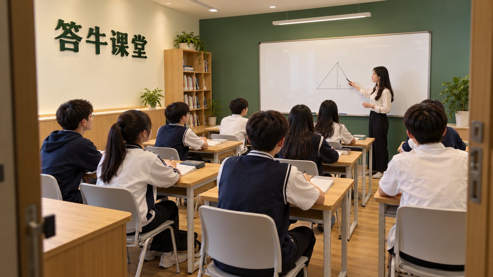 答牛课堂展示示意